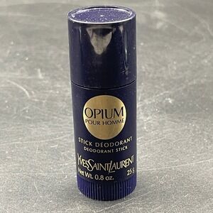 Yves Saint Laurent Opium Pour Homme Deodorant Stick 0.8 oz 25g Alcohol Free Mens